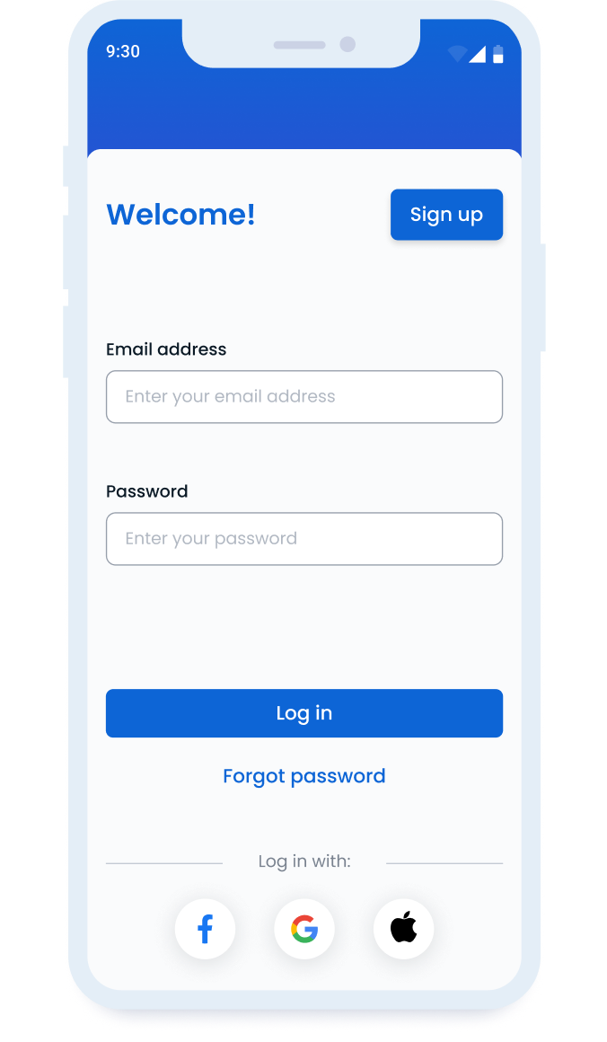 Log in (1)